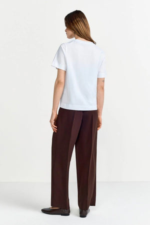 RICH & ROYAL WEISSES T-SHIRT MIT PRINT