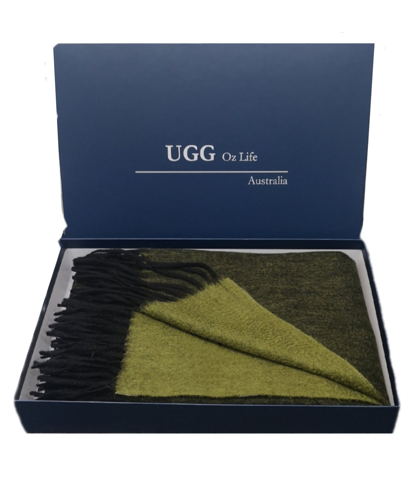 UGG Pure wool shawl/ Scarf /wrap reversible