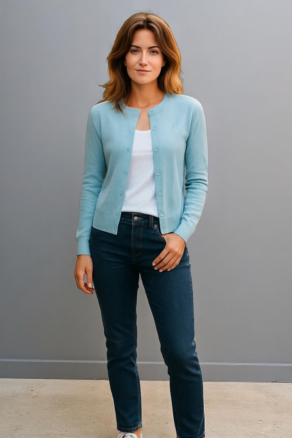 Cropped Cardigan Bridge & Lord Cashmere / Merino