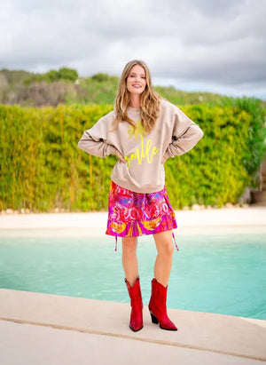 Miss Goodlife Crew Neck Smile