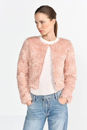 RICH & ROYAL ROMANTIC PLUSH JACKET