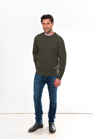 SELF STRIPE CONTRAST CREW