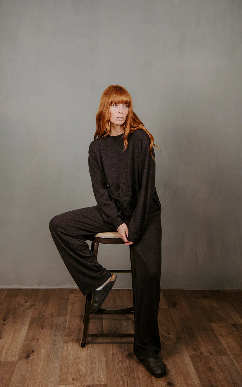 Bridge & Lord - Relaxed Wide Leg Pant W/Drawstring