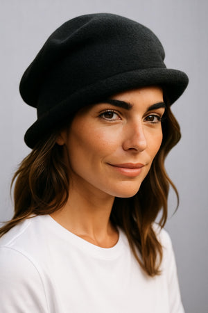 PURE WOOL BERET HAT