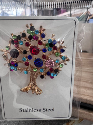 Stainless Steel Brooch Clothing Pin