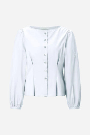 RICH & ROYAL FITTED BLOUSE WITH BUTTONS