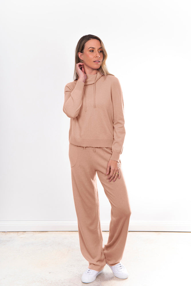 SNOOD NECK PULLOVER