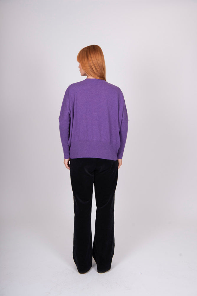 RELAXED WEDGED PULLOVER
