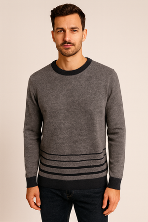Fields Classics Pure Merino Wool Crew Neck Pullover