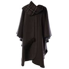 KESTA REVERSIBLE LONG LINE CAPE MADE IN UK