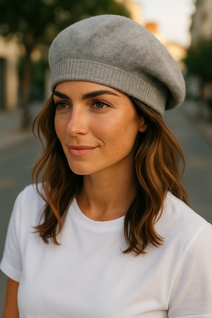 PURE WOOL BERET HAT