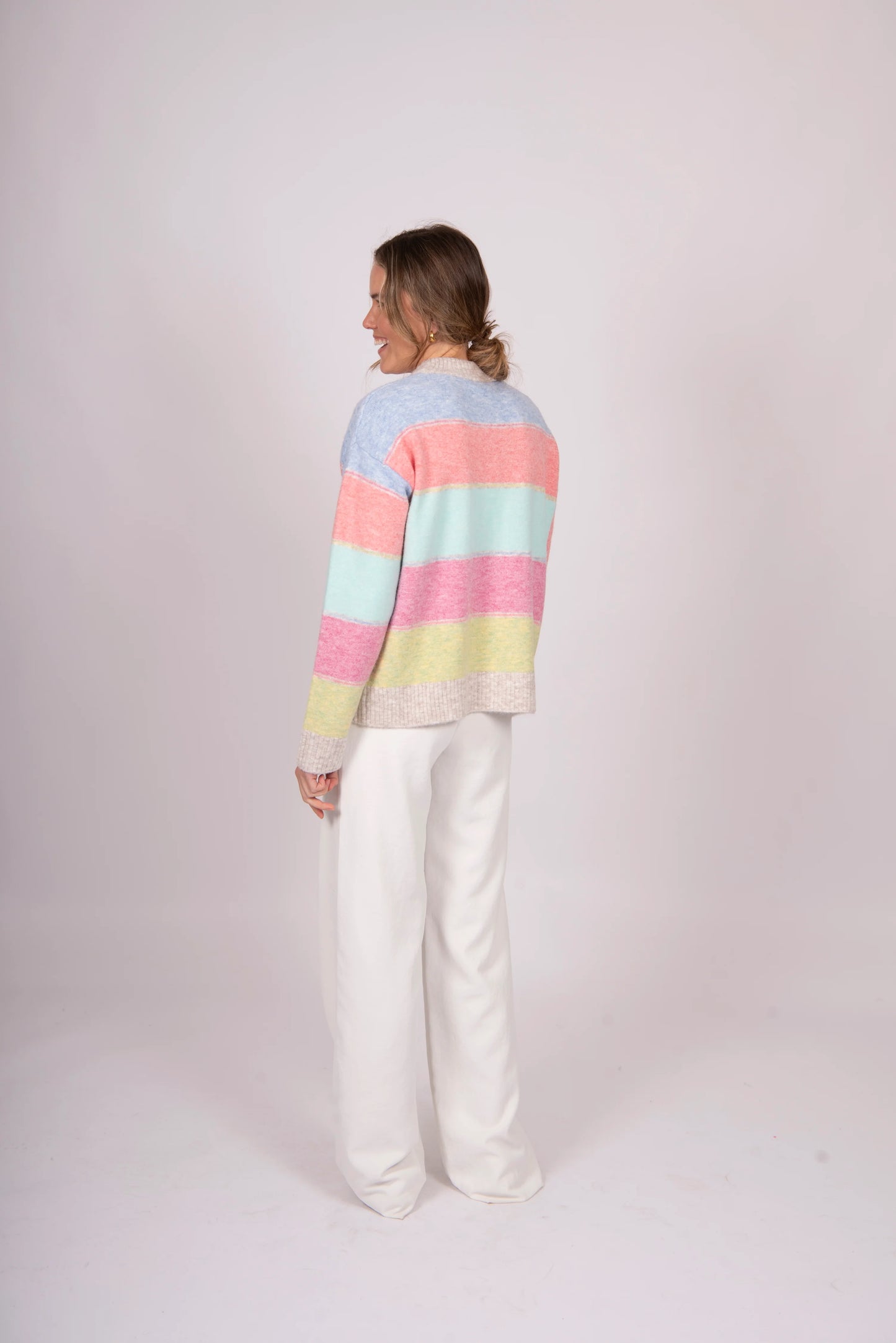 Fields - Multi Stripe Pullover