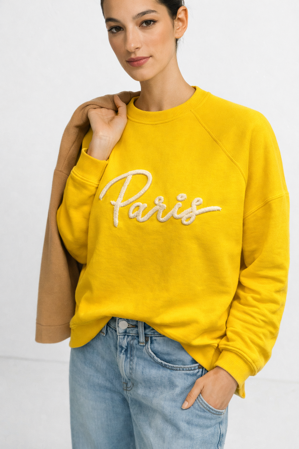 RICH & ROYAL SWEATER WITH LETTERING