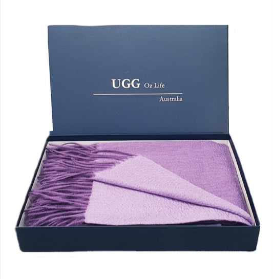 UGG Pure wool shawl/ Scarf /wrap reversible