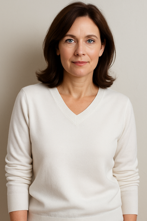 PURE CASHMERE V-NECK PULLOVER