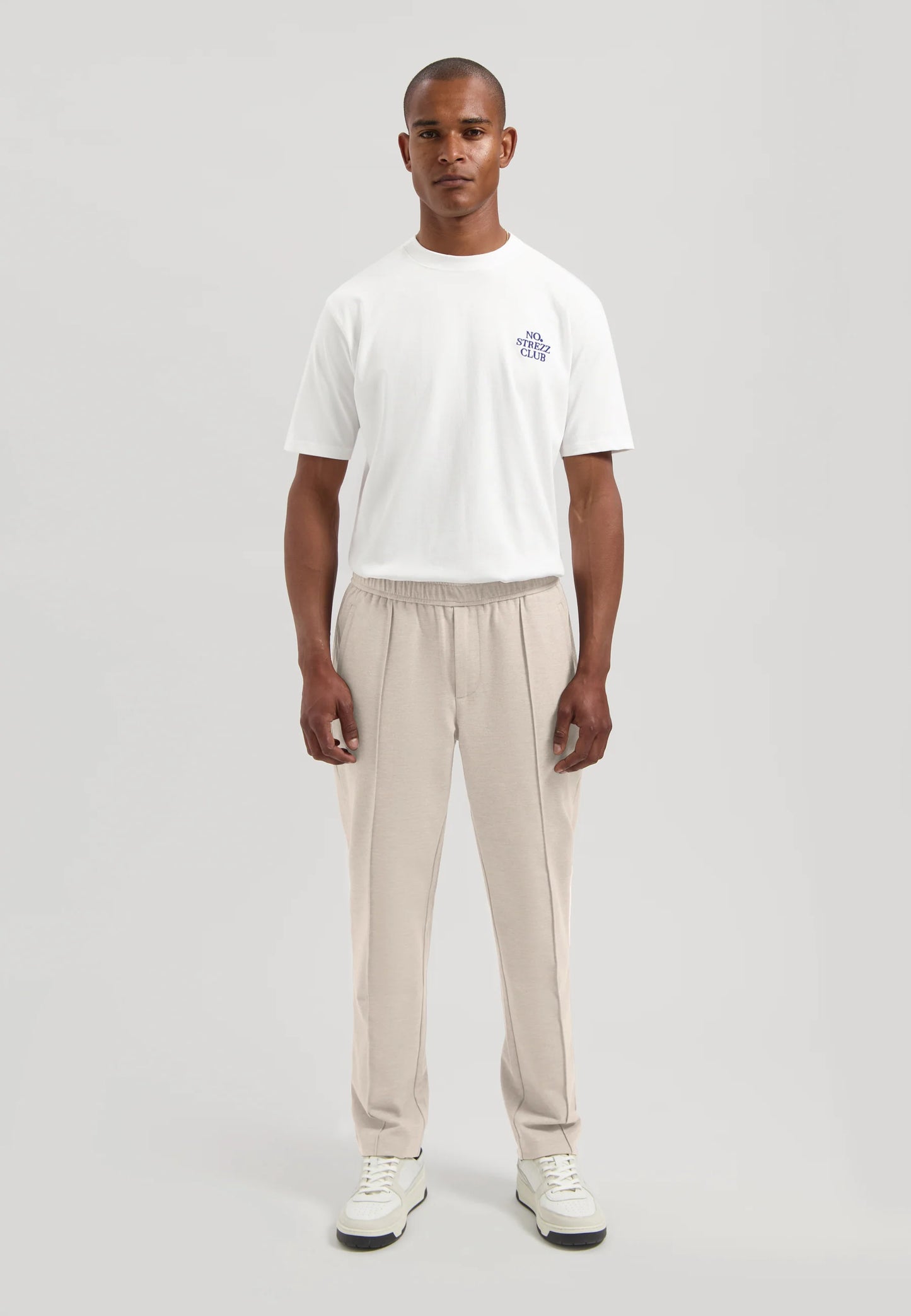 DSTREZZED LOGAN EASY PINTUCK PANTS IN SAND