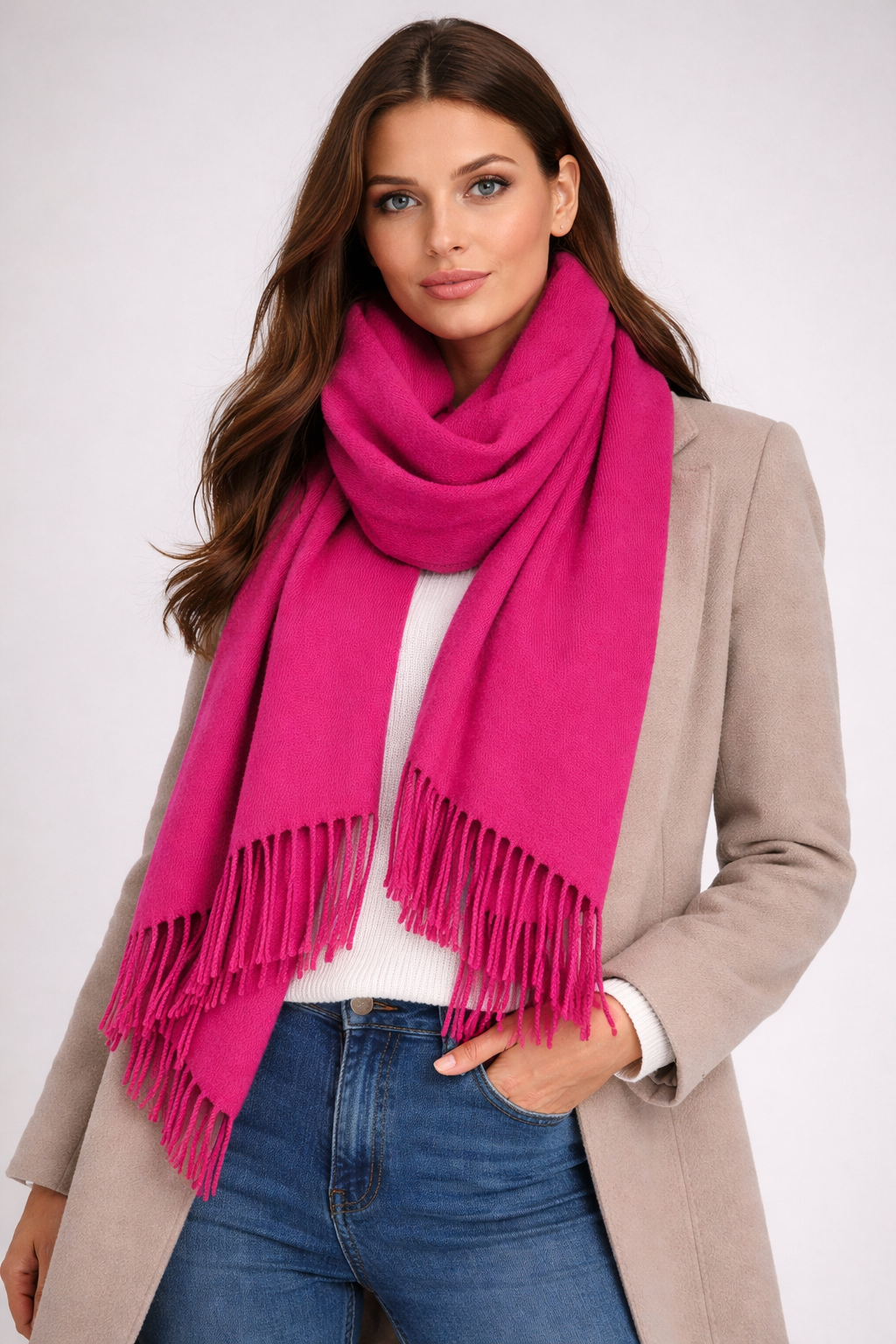 LUXURY PURE CASHMERE SCARF / SHAWL