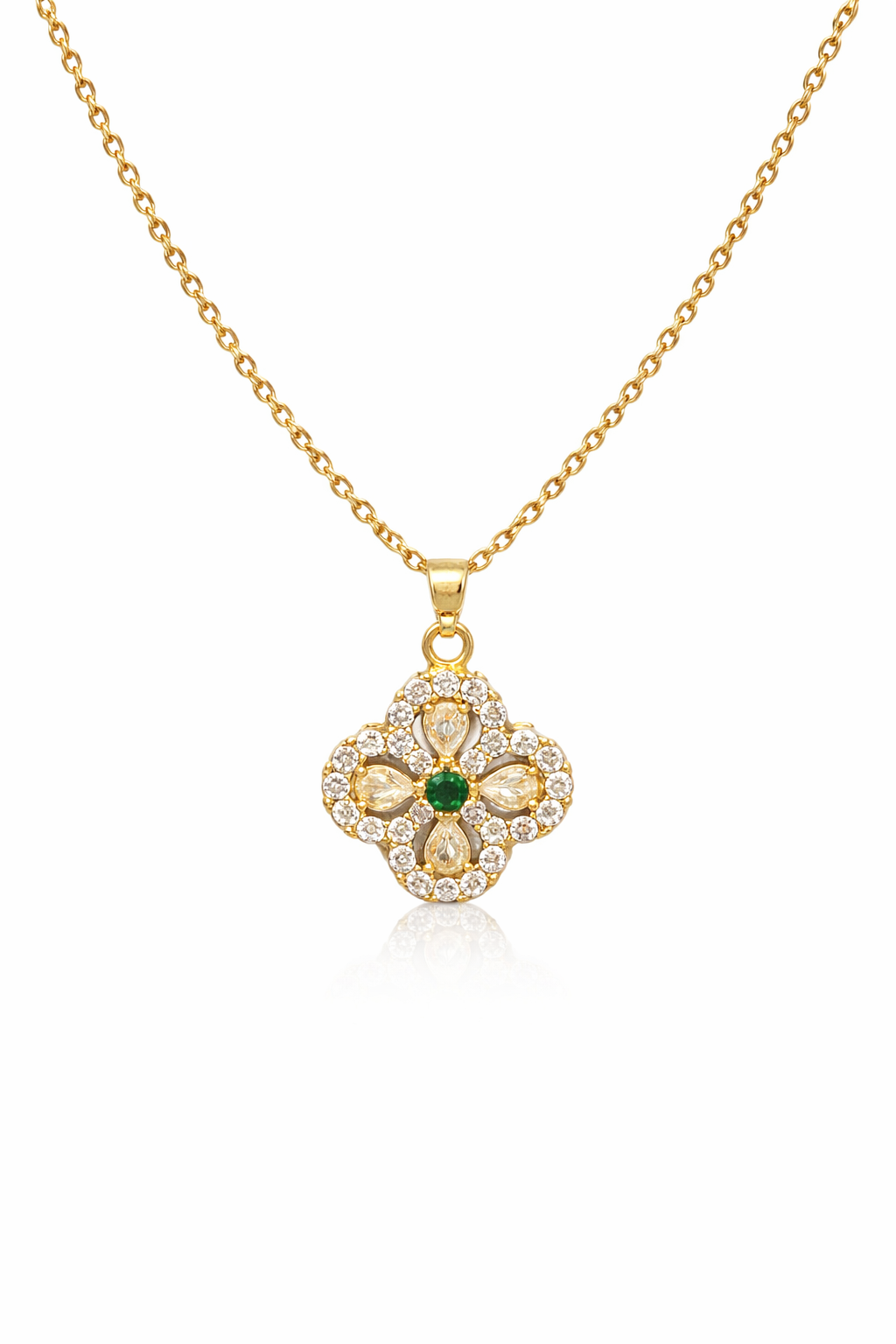 TAHLIA JEWELLERY - Leaf Necklac