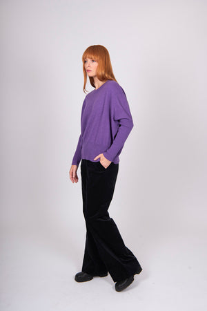 RELAXED WEDGED PULLOVER