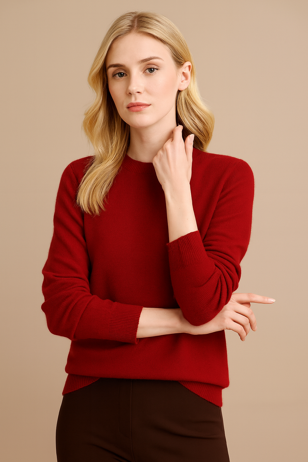 Pure Wool Crew Neck Knit on Australia