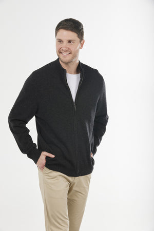 Essential Zip Jacket Bridge & Lord knitwear