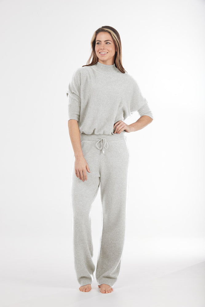 DOLMAN SLEEVE HIGH NECK PULLOVER