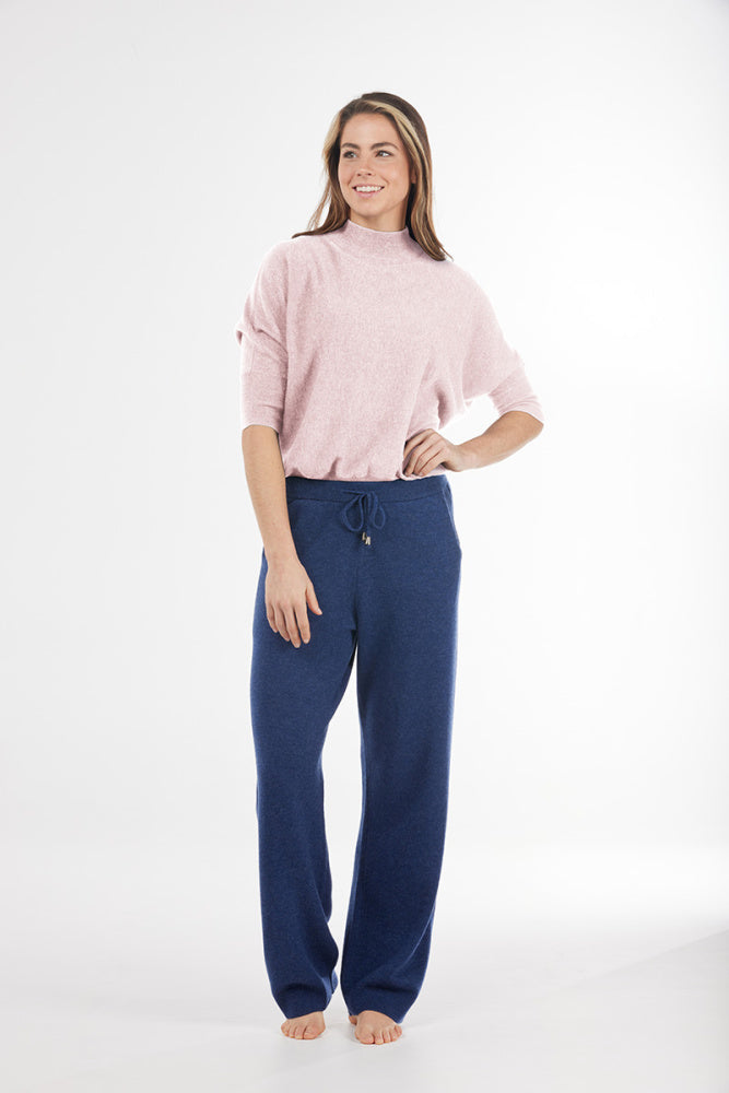 DOLMAN SLEEVE HIGH NECK PULLOVER