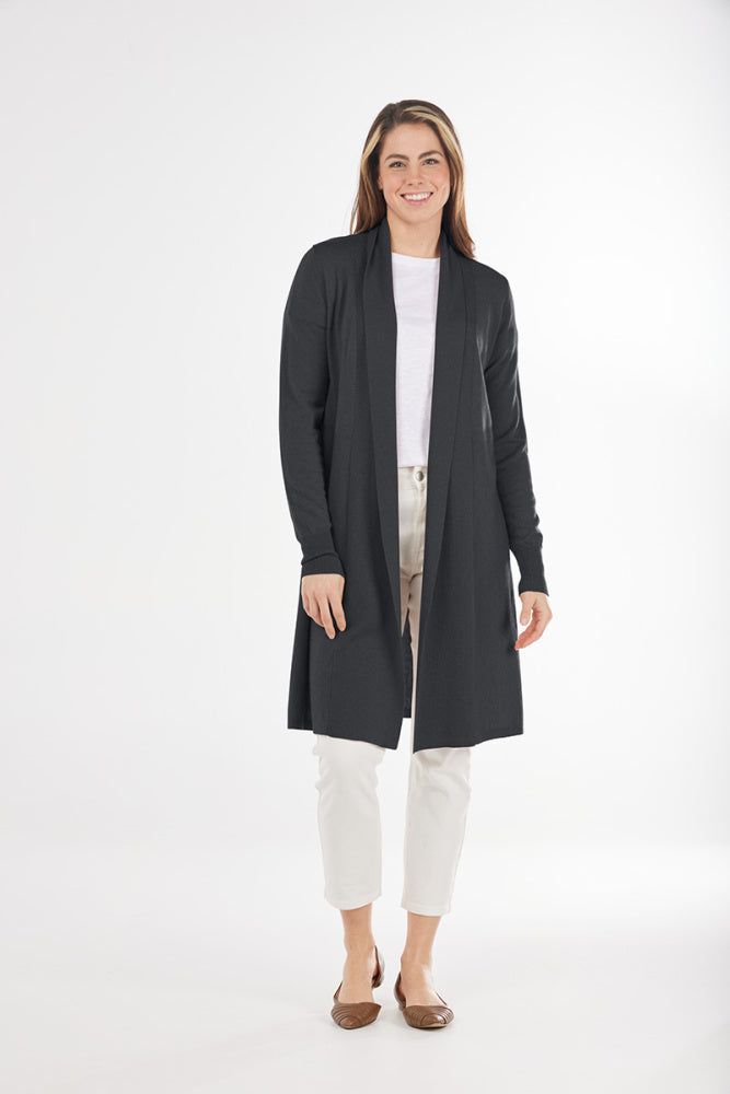 ESSENTIAL EDGE TO EDGE CARDIGAN
