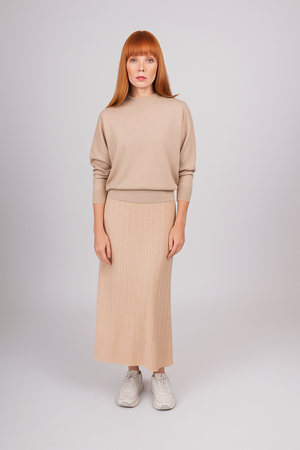 Skirt With Flared Hem