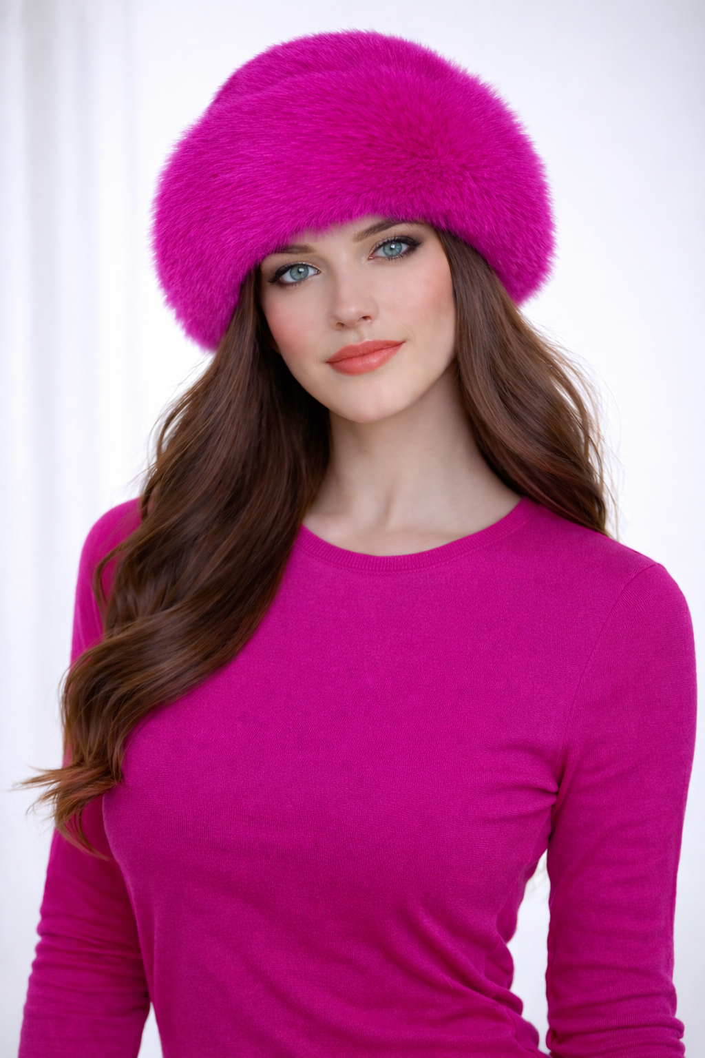 Luxurious Angora Furry Hat