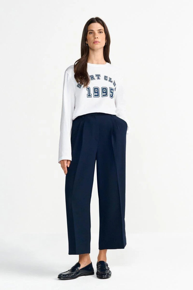 RICH & ROYAL FABRIC TROUSERS IN A TAPERED FIT