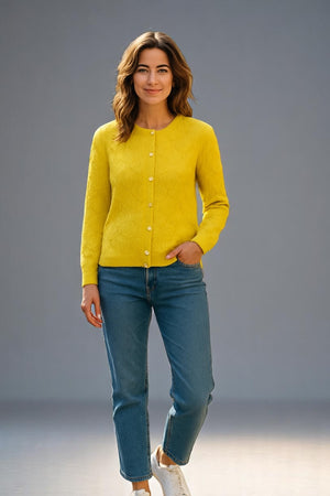 Ribbed cardigan Pure wool KNIT-ON AUSTRALIA