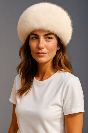 Luxurious Furry Hat & Scarf Set