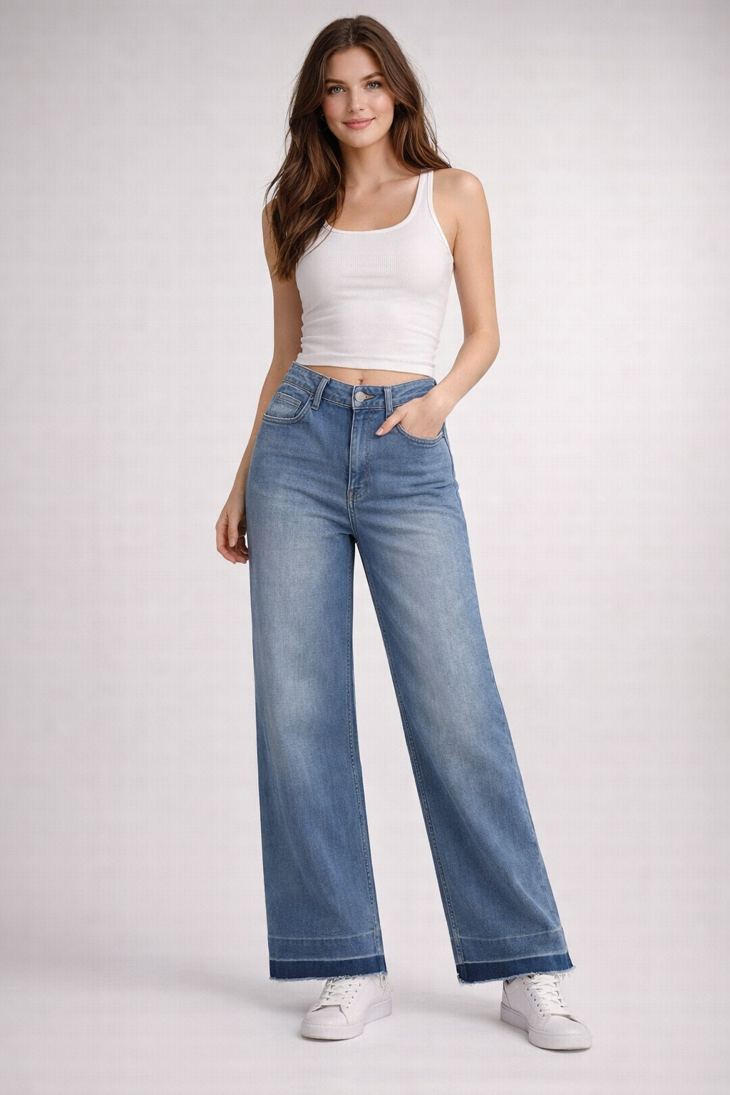 RICH & ROYAL KICK FLARE DENIM ORGANIC COTTON JEANS