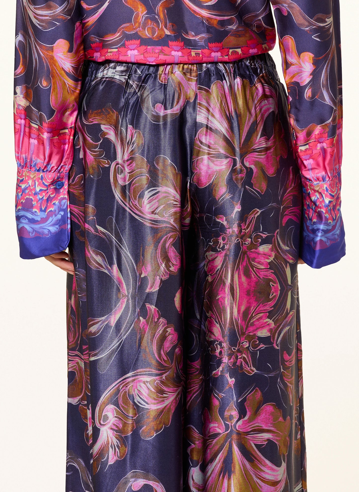 MISS GOODLIFE PANTS PALAZZO HAPPY BLUE