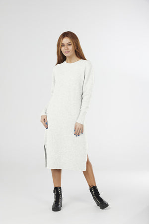 CREW NECK DRESS only M in rose available