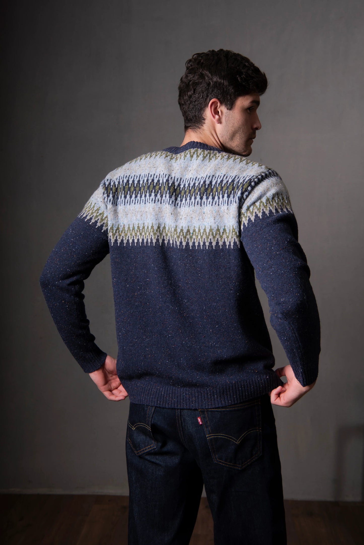 Bridge & Lord - Mens FairIsle Pullover