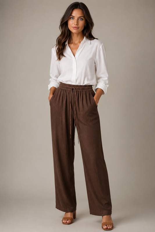 Crossley Metil Silk Pants MADE IN ITALY