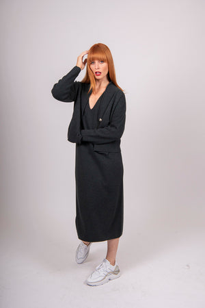 Shawl Collar Cardigan Bridge &  Lord Cashmere merino