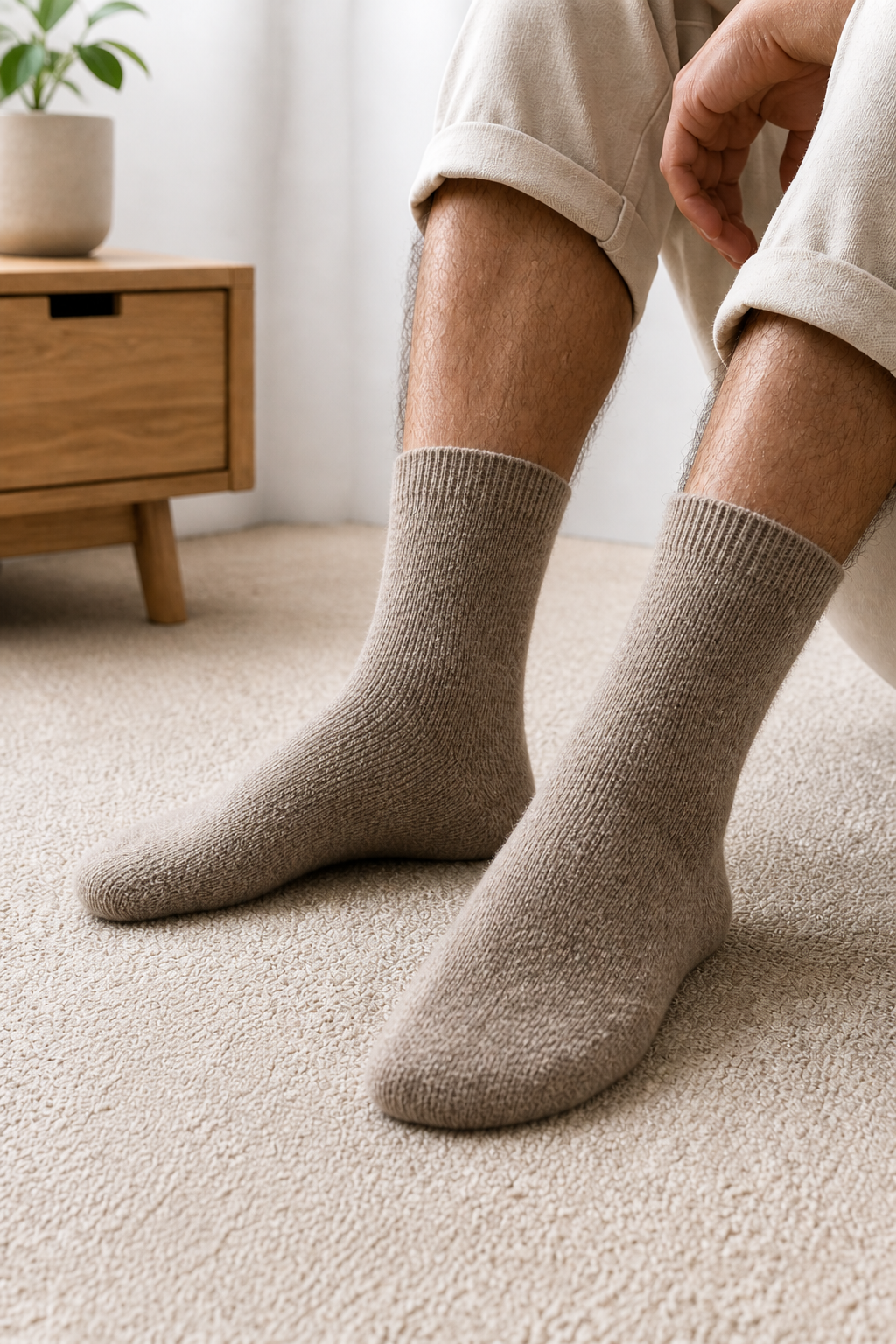 100% Cashmere socks - unisex