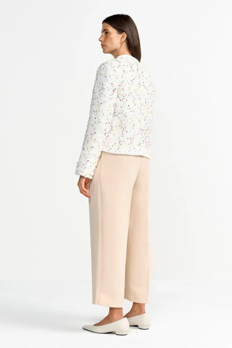 RICH & ROYAL FABRIC TROUSERS IN A TAPERED FIT