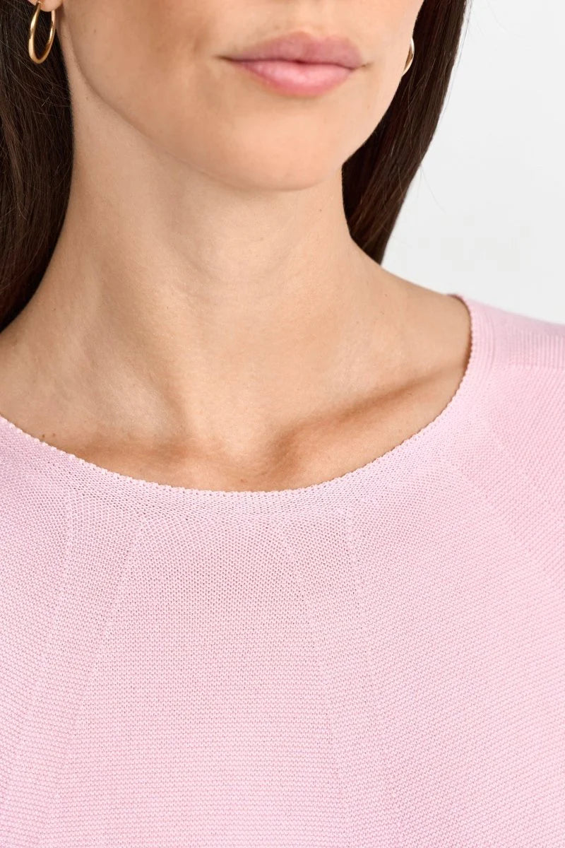 RICH & ROYAL FINE KNIT SWEATER WITH RAGLAN SLEEVES MADE IN ITALY