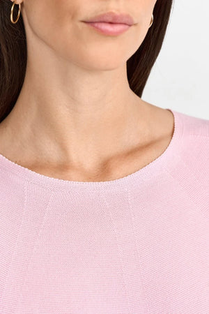 RICH & ROYAL FINE KNIT SWEATER WITH RAGLAN SLEEVES MADE IN ITALY