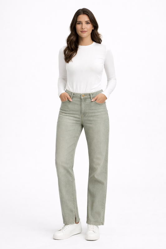 Le Temps des Cerises Khaki Jeans