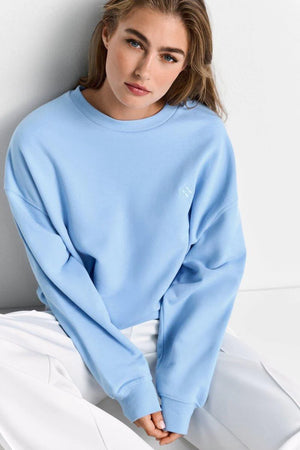 RICH & ROYAL SWEATSHIRT WITH STITCHING