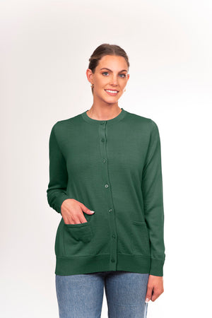 CLASSIC CARDIGAN WITH POCKETS only S in lilac available