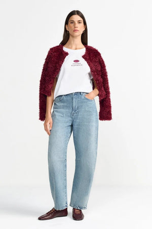 RICH & ROYAL WHITE T-SHIRT WITH PRINT