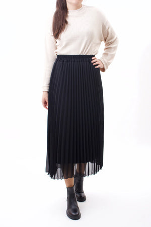 Rich & Royal Tulle Plisse Skirt Made in Italy