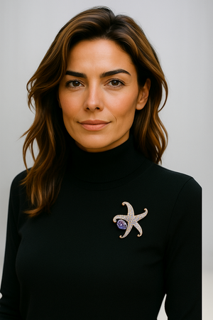 Stainless Steel Brooch Clothing Pin