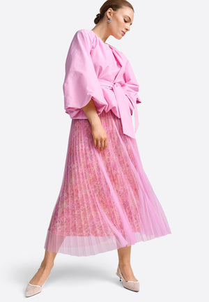 Rich & Royal Pleated skirt